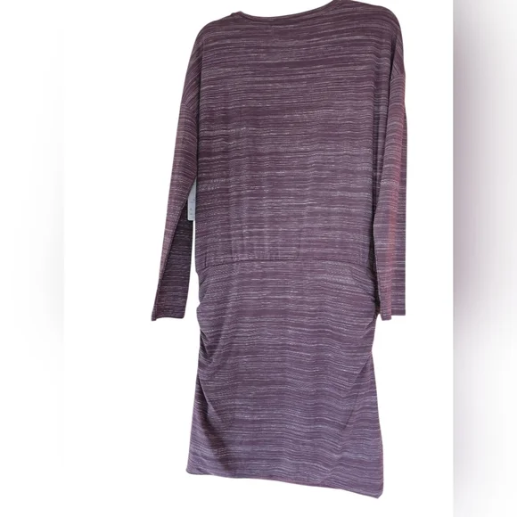 Athleta Avenue Dress, Oversized Size Medium, Purple, NWT - Picture 4 of 7